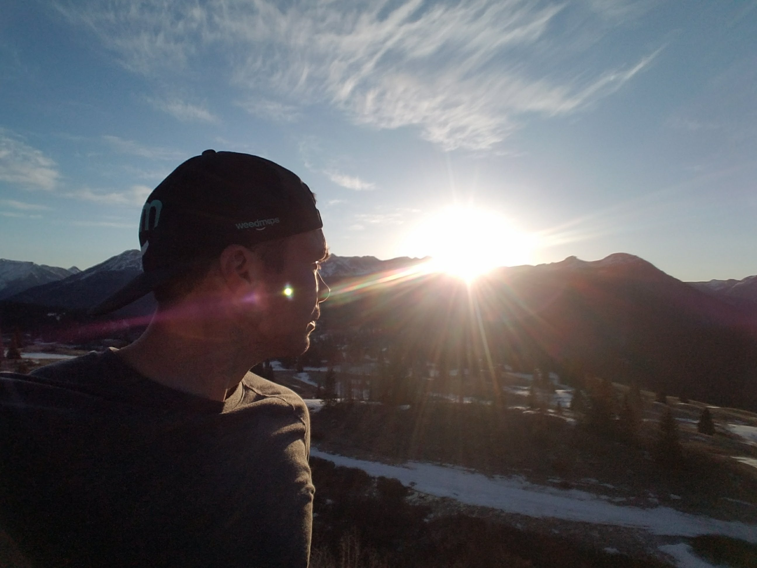 Personal photo 4 - Looking at a sunset over mountains